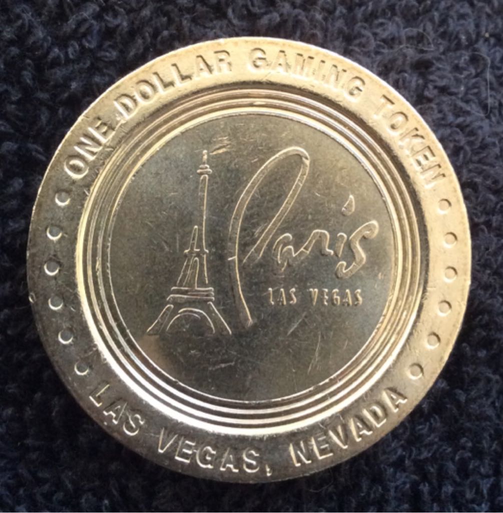 Paris LV $1 Gaming Token  coin collectible - Main Image 2