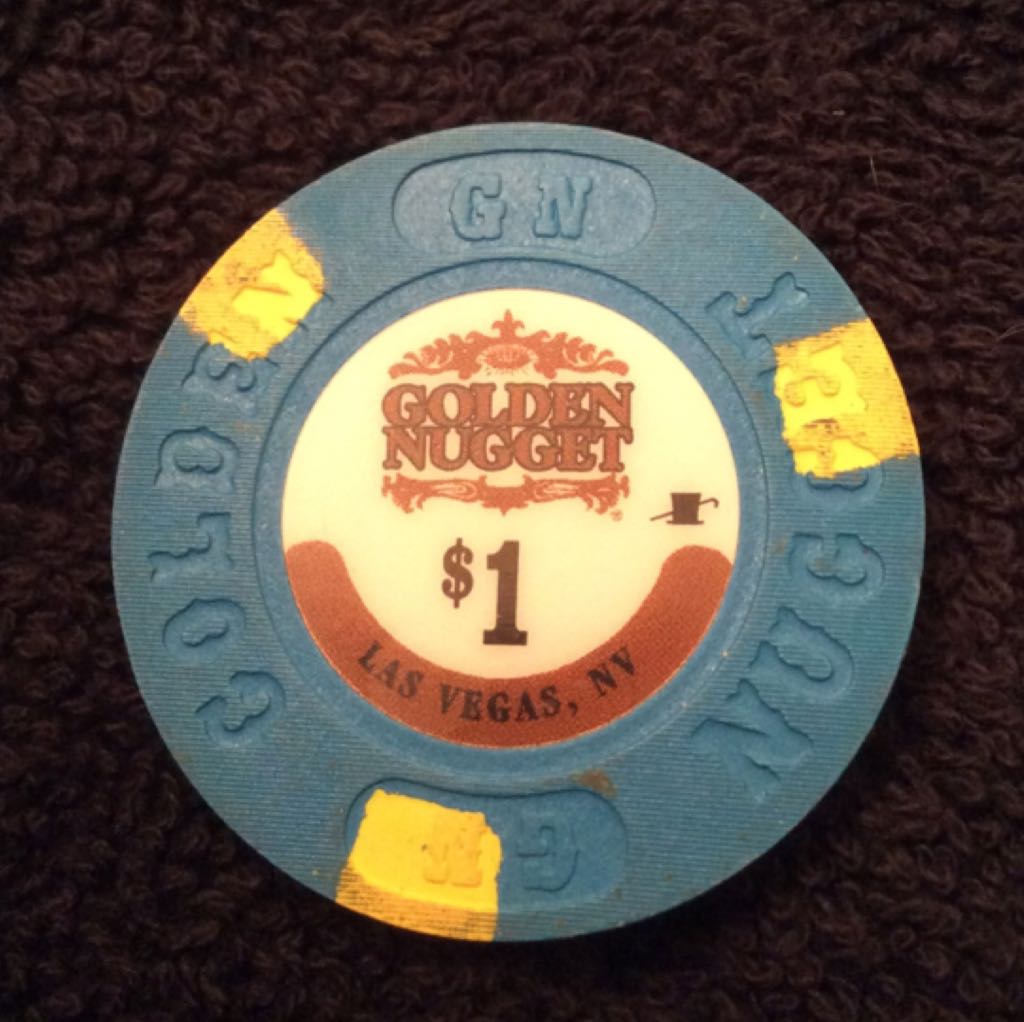 Golden Nugget LV $1 Casino Chip  coin collectible - Main Image 2