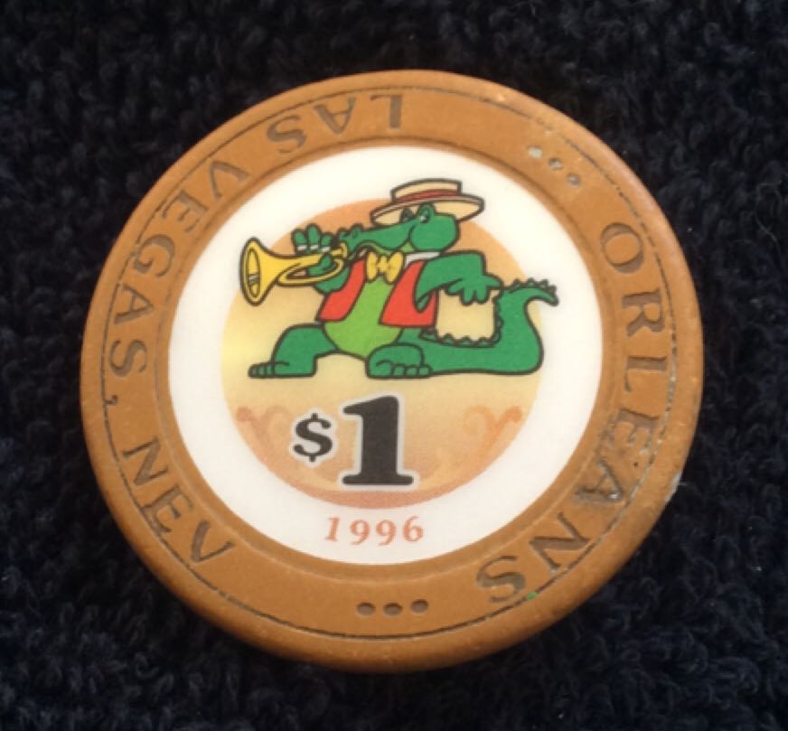 Orleans Casino LV $1 Casino Chip  coin collectible - Main Image 2