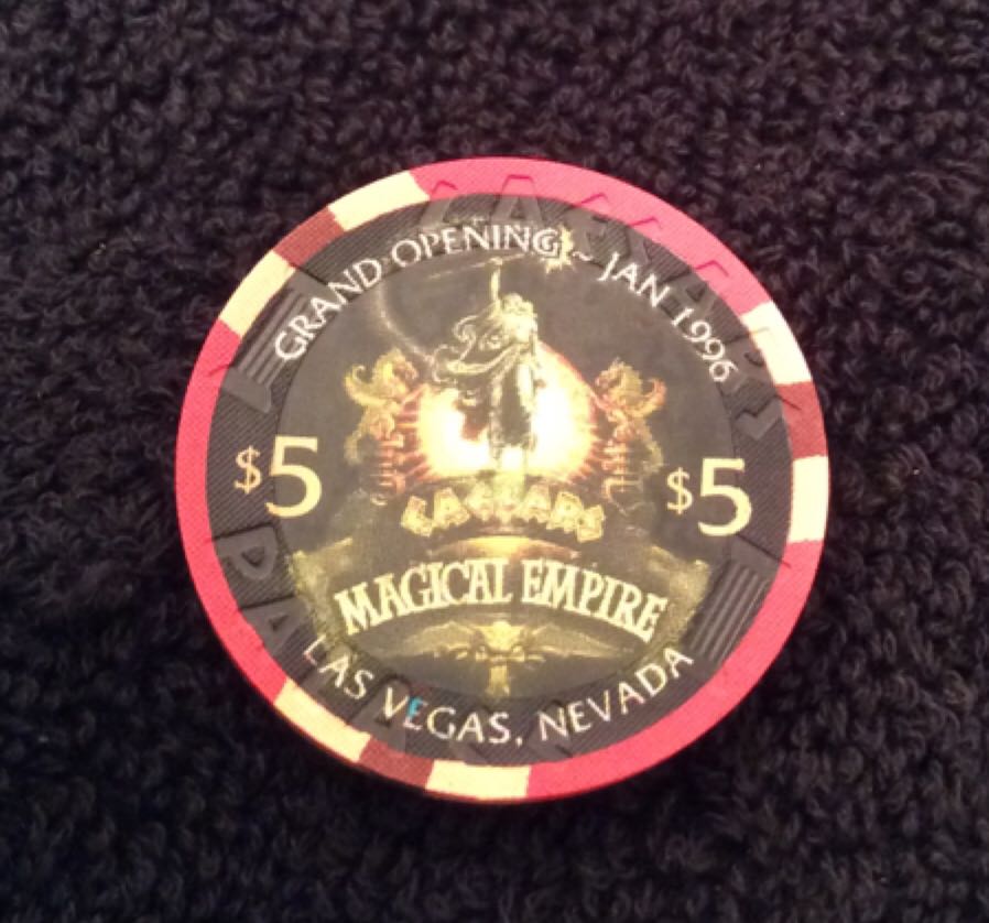 Caesars LV Grand Opening Magical Empire $5 Casino Chip  coin collectible - Main Image 1