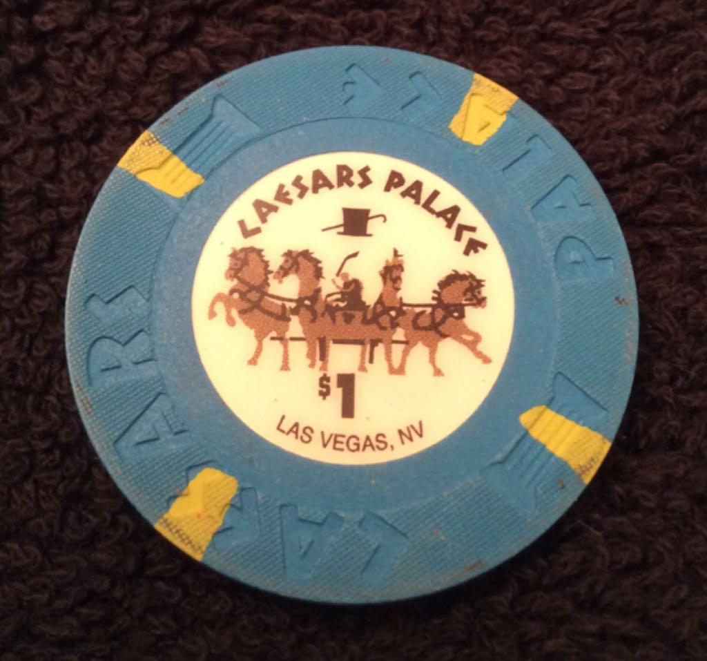 Caesars Palace LV $1 Casino Chip  coin collectible - Main Image 2