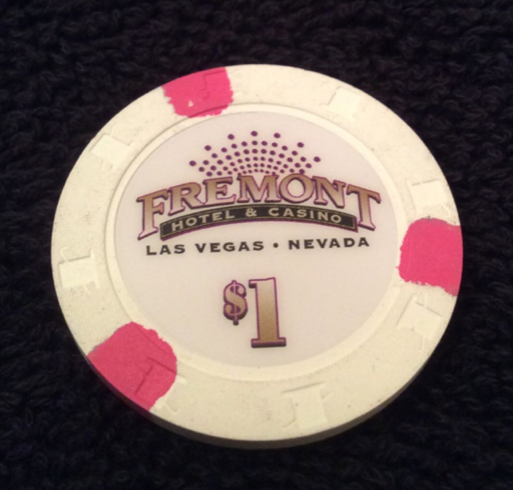 Fremont LV $1 Casino Chip  coin collectible - Main Image 2
