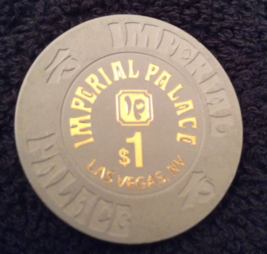 Imperial Palace Hotel & Casino LV $1 Casino Chip  coin collectible - Main Image 2