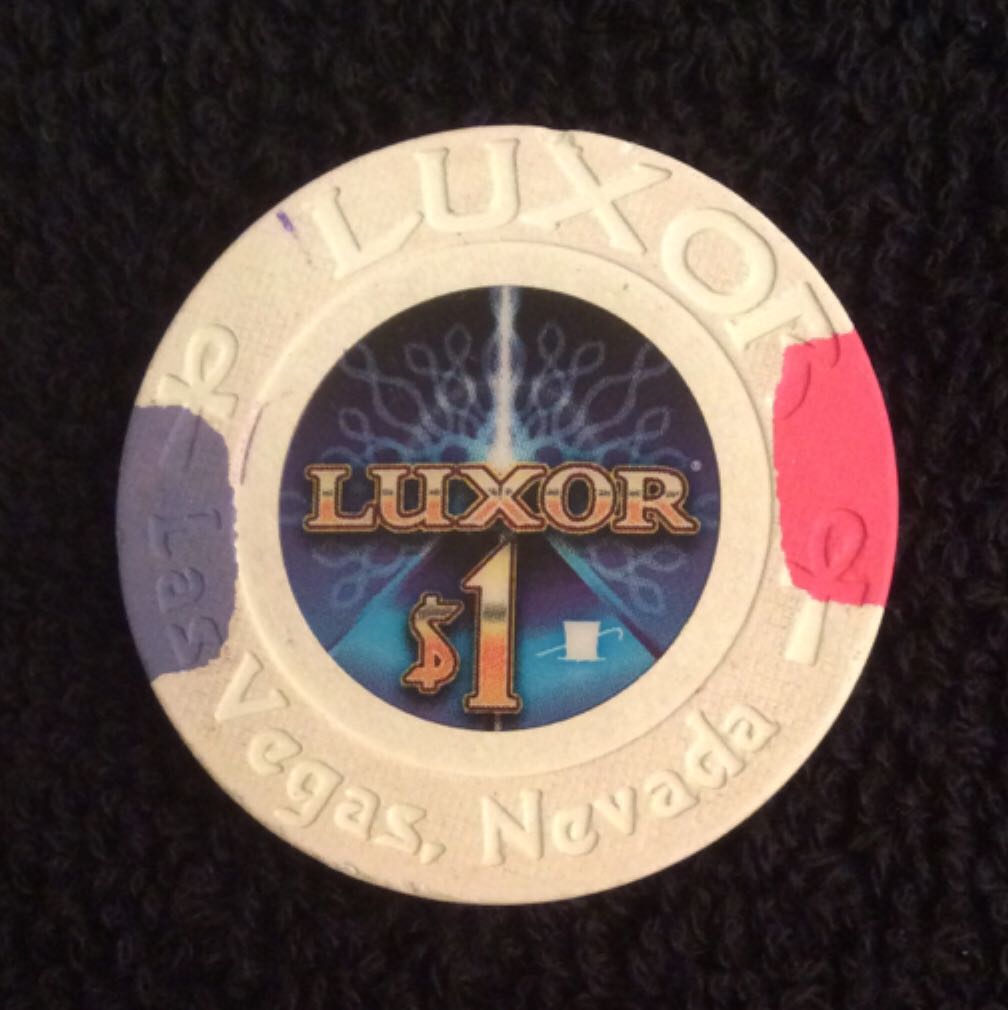 Luxor Casino LV $1 Casino Chip  coin collectible - Main Image 2
