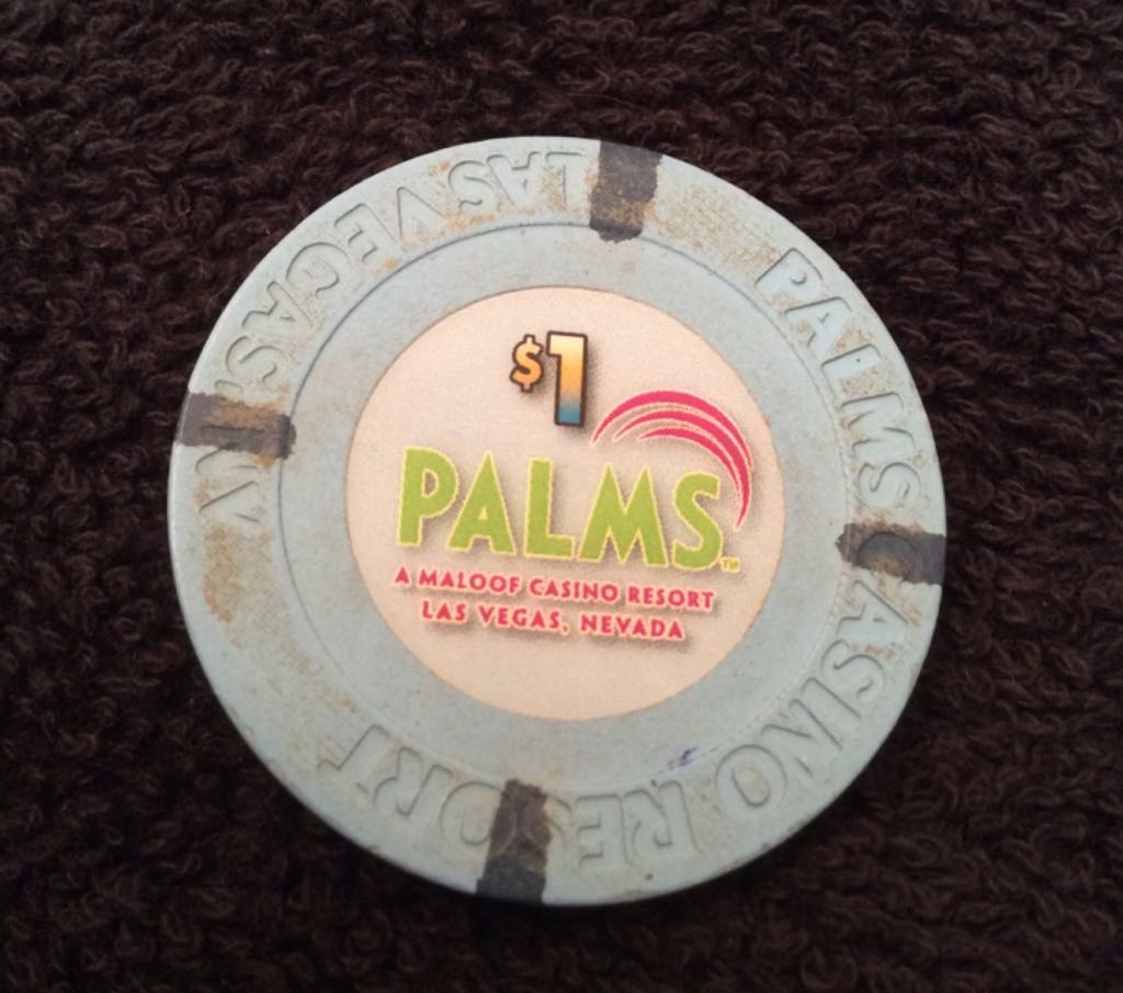 Palms LV $1 Casino Chip  coin collectible - Main Image 2