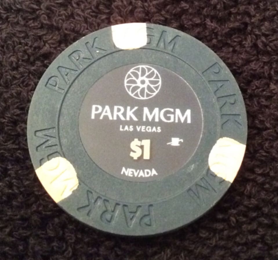 Park MGM LV $1 Casino Chip  coin collectible - Main Image 2