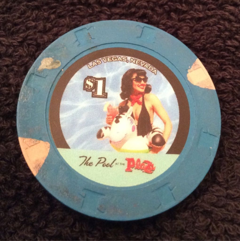 Pool At The Plaza LV $1 Casino Chip, The  coin collectible - Main Image 2