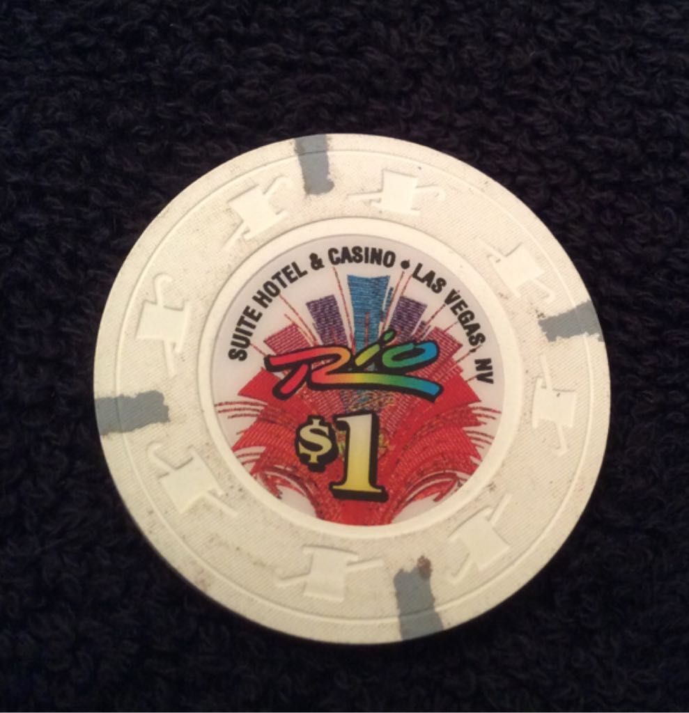 Rio LV $1 Casino Chip  coin collectible - Main Image 2