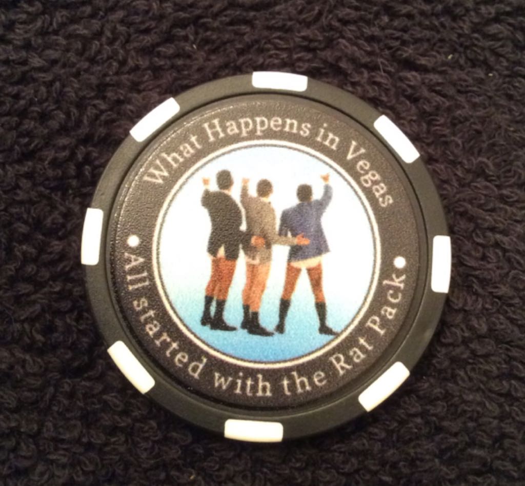 Rat Pack Is Back LV Casino Chip, The  coin collectible - Main Image 2