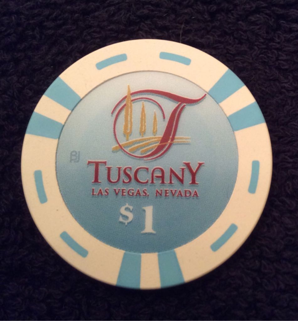 Tuscany LV $1 Casino Chip  coin collectible - Main Image 2