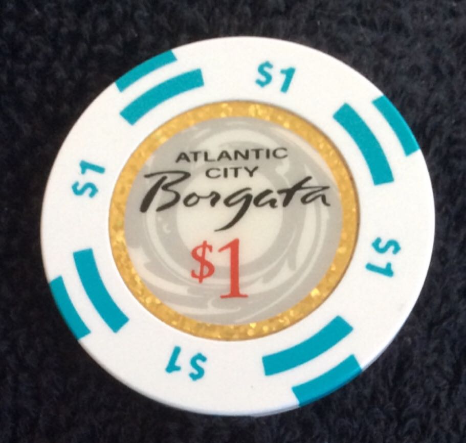 Borgata Hotel & Casino AC $1 Casino Chip  coin collectible - Main Image 2