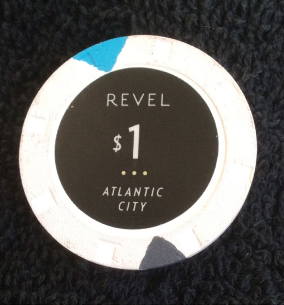 Revel Hotel & Casino AC $1 Casino Chip  coin collectible - Main Image 2