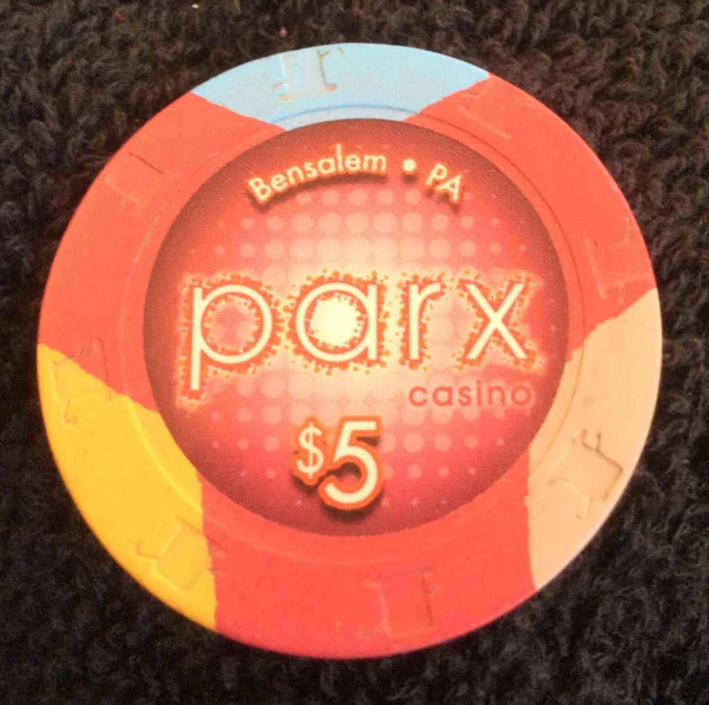 Parx Casino Bensalem, PA $5 Casino Chip  coin collectible - Main Image 2