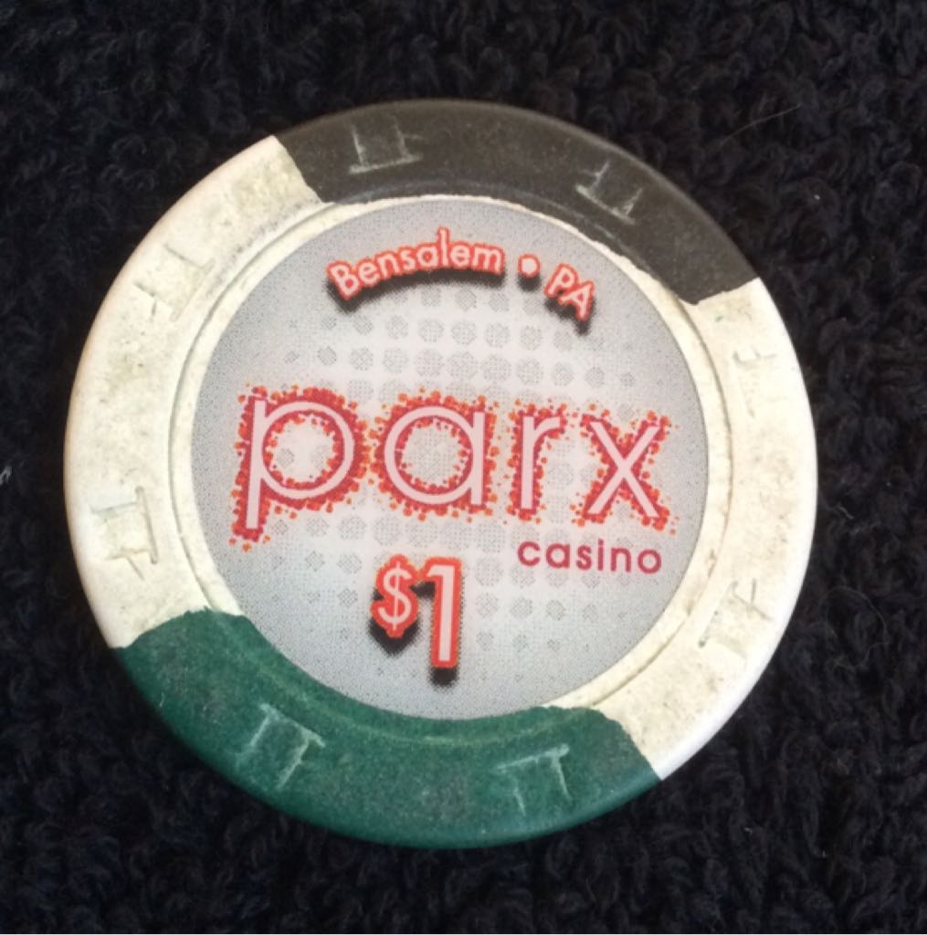 Parx Casino Bensalem, PA $1 Casino Chip  coin collectible - Main Image 2