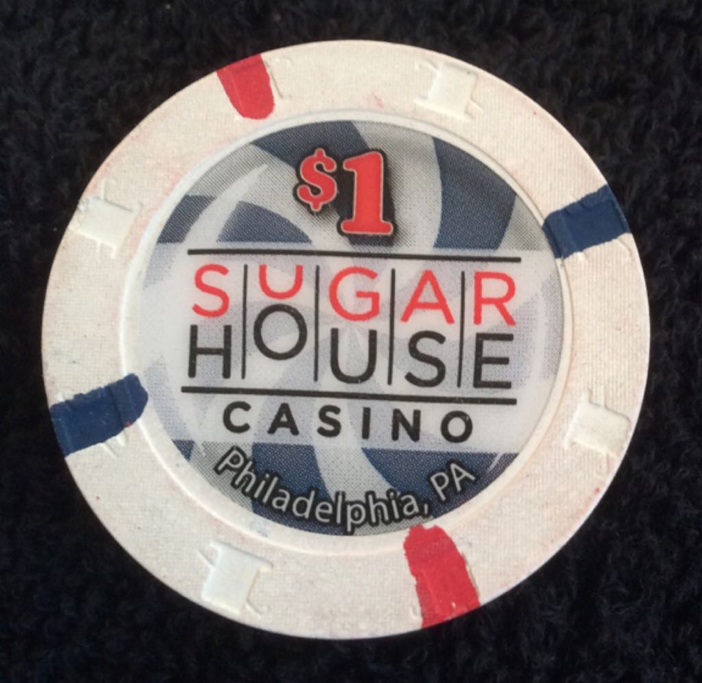 Sugarhouse Casino Philadelphia, PA $1 Casino Chip  coin collectible - Main Image 2