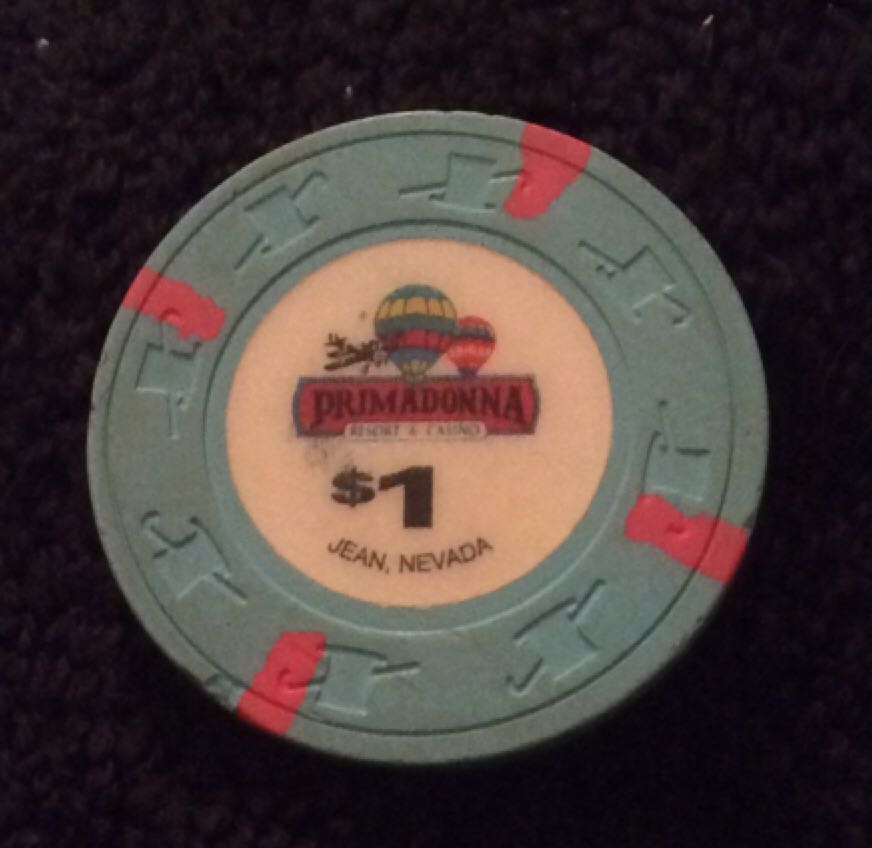 Primadonna Resort & Casino Jean, NV $1 Casino Chip  coin collectible - Main Image 2
