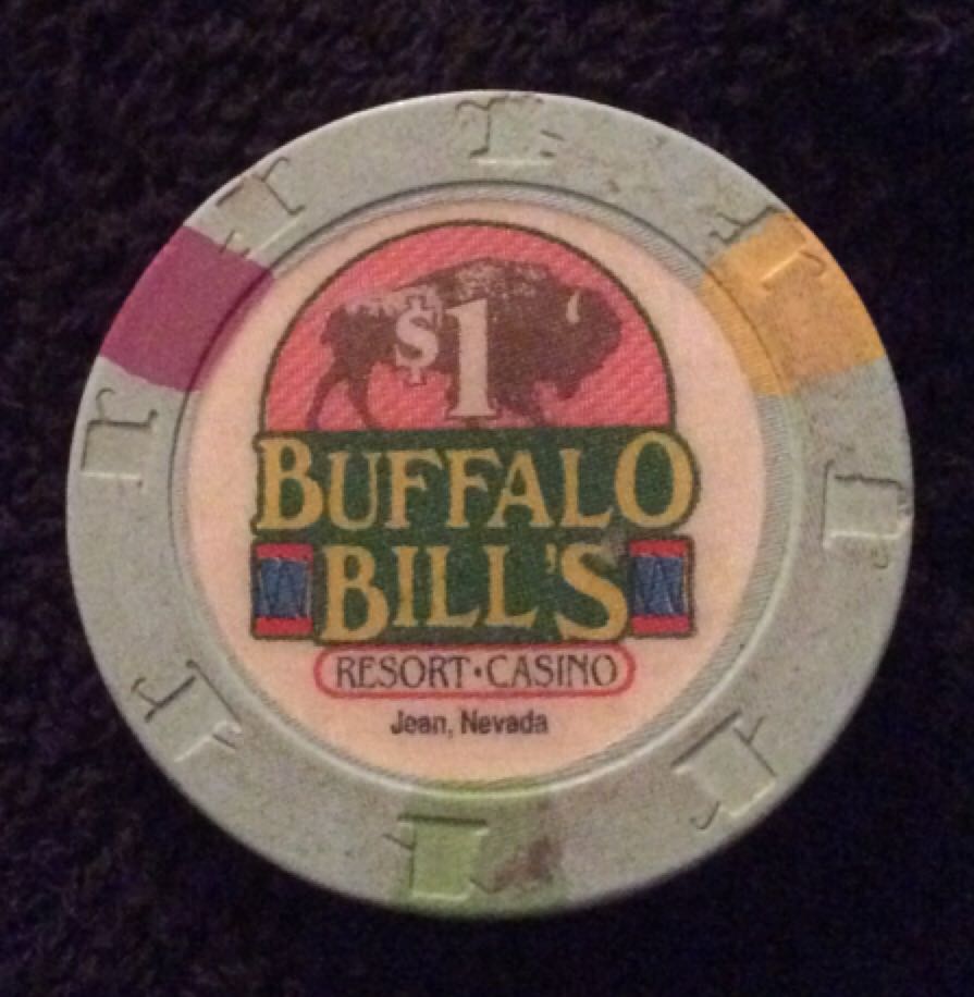 Buffalo Bill’s Resort & Casino Jean, NV $1 Casino Chip  coin collectible - Main Image 2