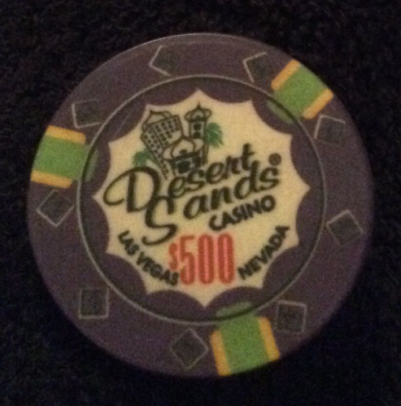Desert Sands Casino $500 Poker Chip  coin collectible - Main Image 2
