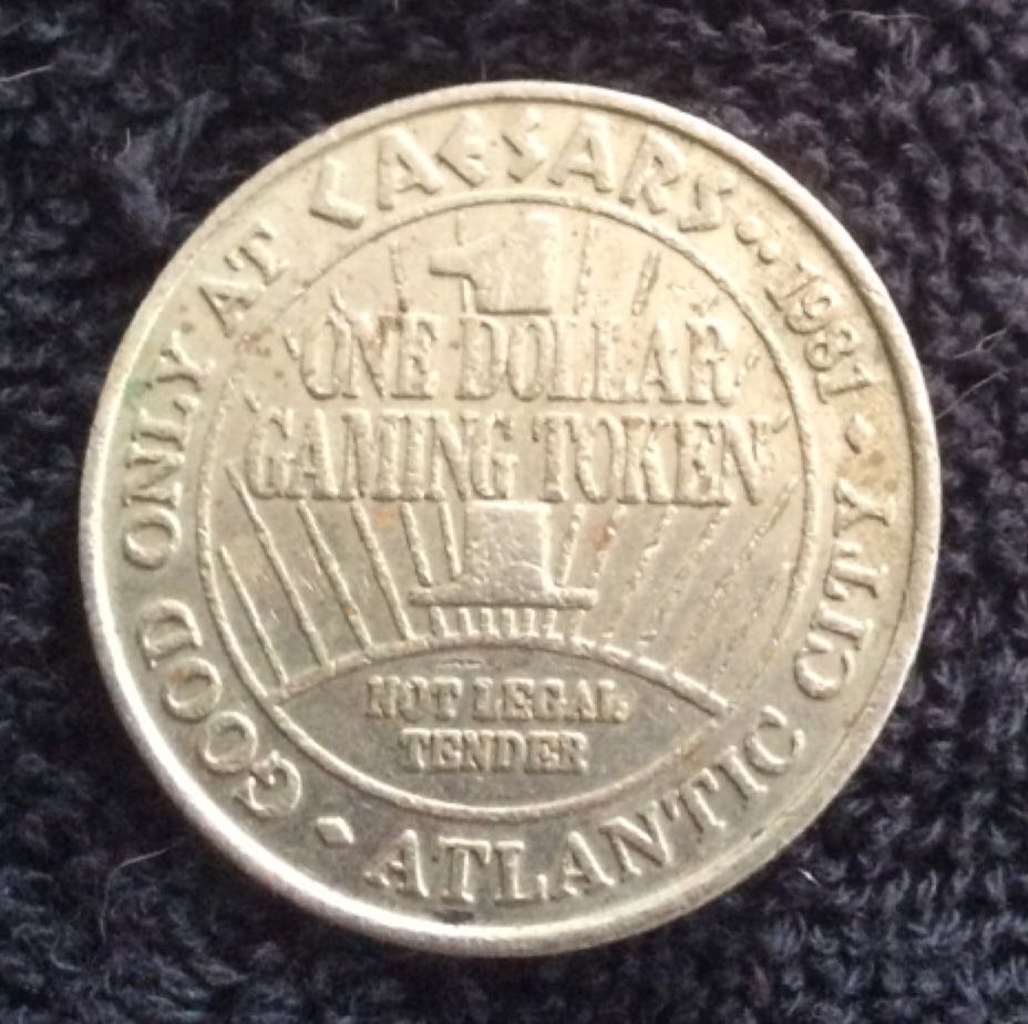 Caesars Julius Caesar AC $1 Gaming Coin  coin collectible - Main Image 2