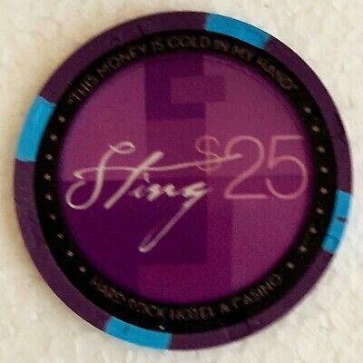 Hard Rock Hotel LV Sting Nothing $25 Casino Chip  coin collectible - Main Image 2