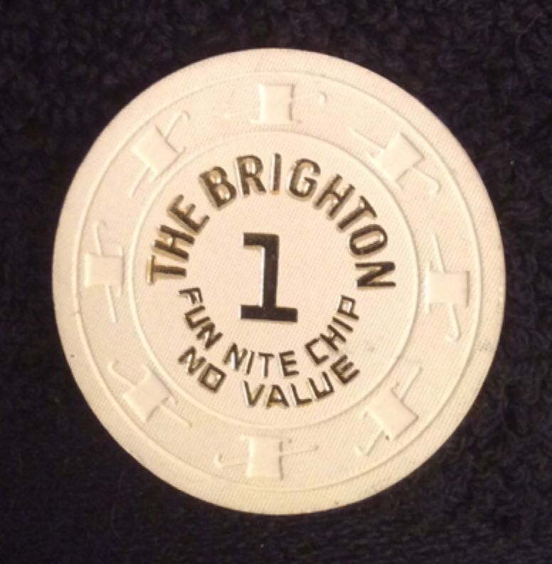 The Brighton AC $1 Fun Nite Casino Chip  coin collectible - Main Image 2