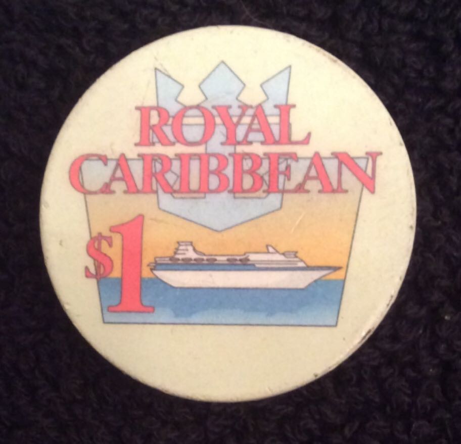 Royal Caribbean Viking Serenade $1 Casino Chip  coin collectible - Main Image 2