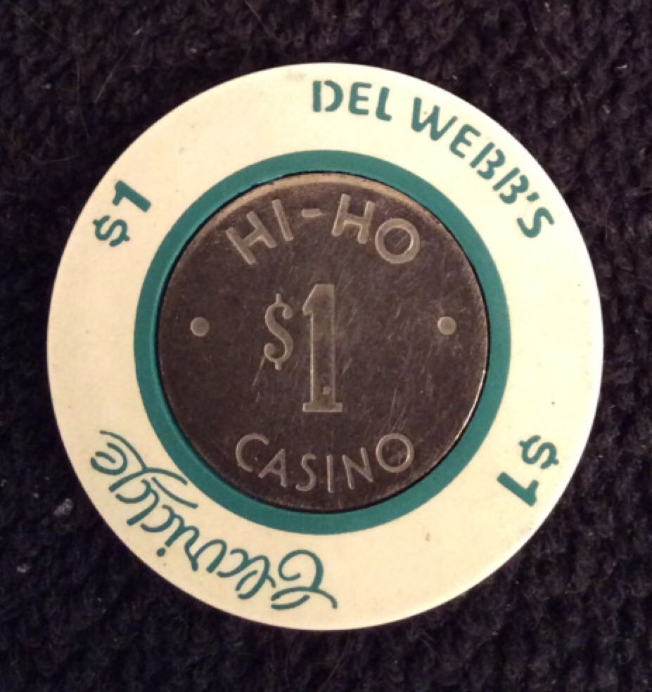 Claridge Del Webb’s Hi-Ho $1 Casino Chip  coin collectible - Main Image 2