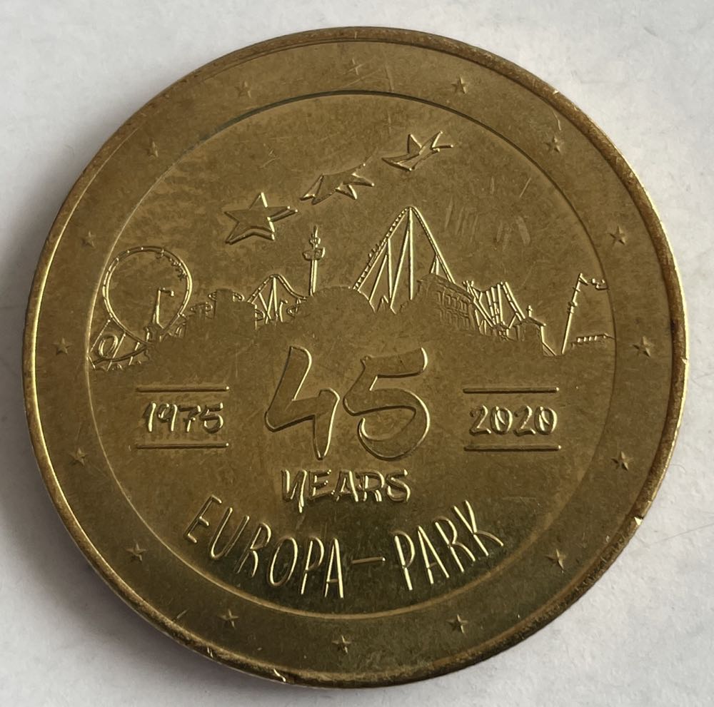 Europapark 45 Jahre  coin collectible - Main Image 2