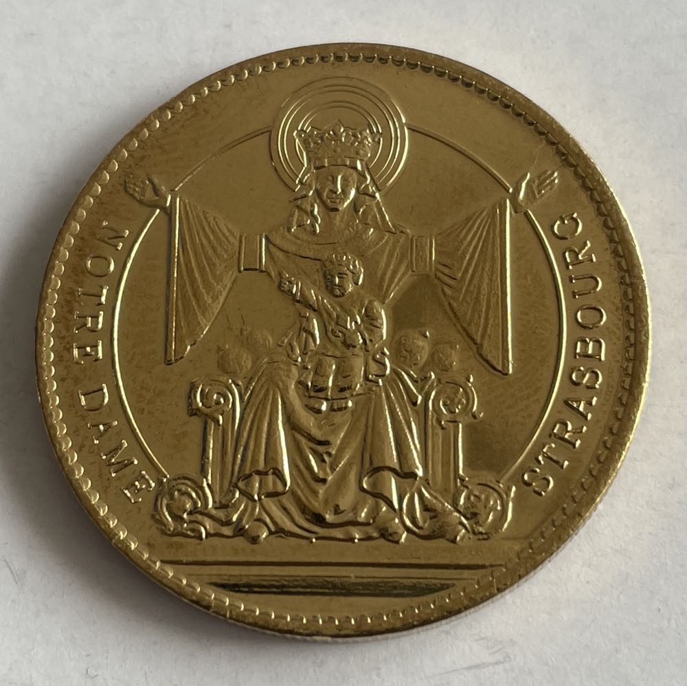 Strasbourg Notre Dame Les Chemins de Compostelle  coin collectible - Main Image 2