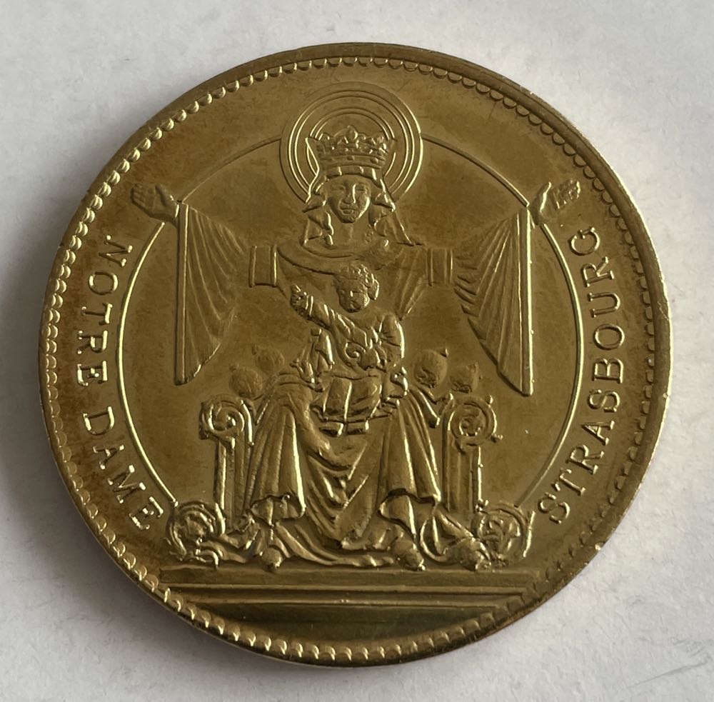Strasbourg Notre Dame Grandes Orgues  coin collectible - Main Image 2