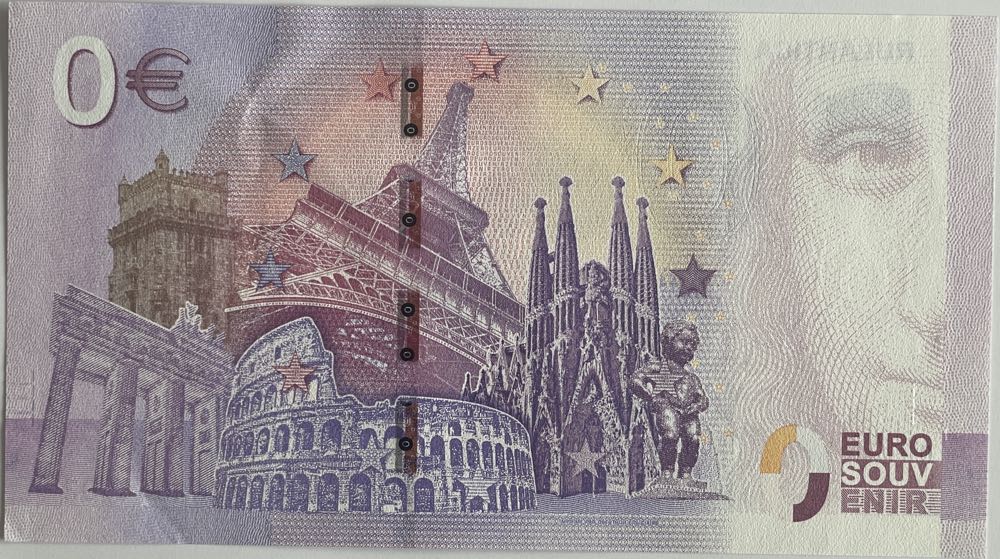 Europapark 0€ Schein Snorri  coin collectible - Main Image 2