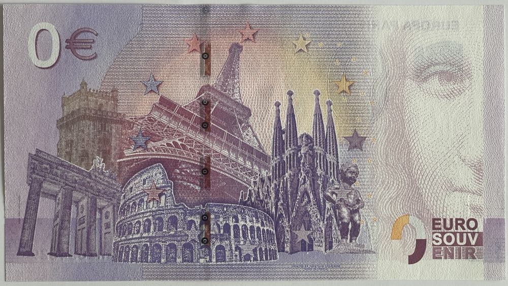 Europapark 0€ Schein 45 Jahre  coin collectible - Main Image 2