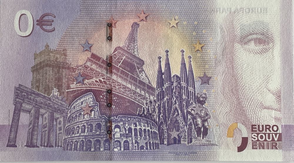 Europapark 0€ Schein Follow your Dreams  coin collectible - Main Image 2