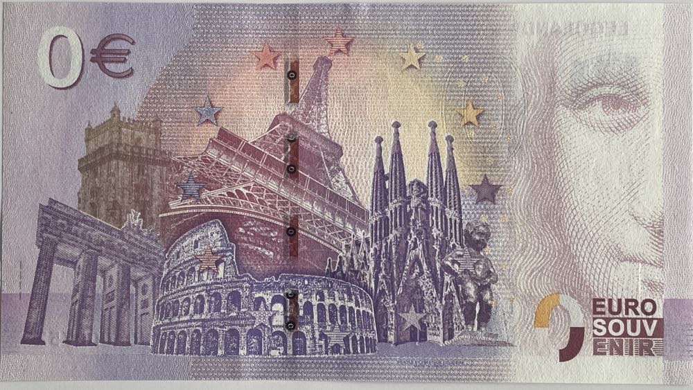 Legoland 0€ Schein Lego Fabrik  coin collectible - Main Image 2