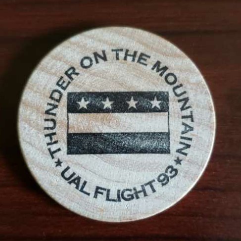 FLT 93 Memorial Chapel  coin collectible - Main Image 2