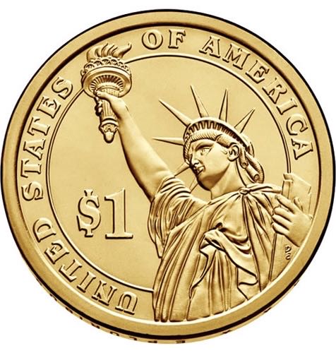 President Calvin Coolidge 2014 P  coin collectible - Main Image 2