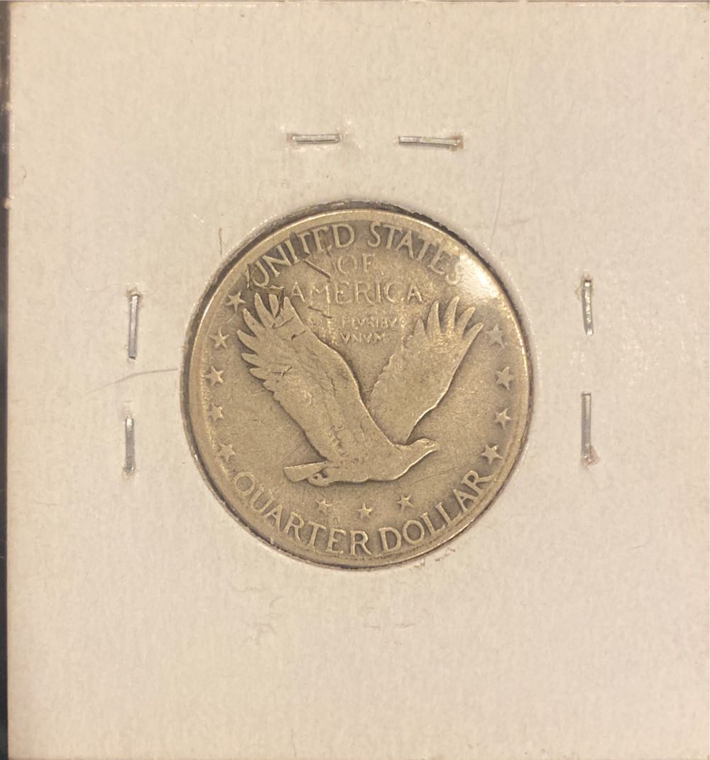 1920-s Standing Liberty Quarter  coin collectible - Main Image 2