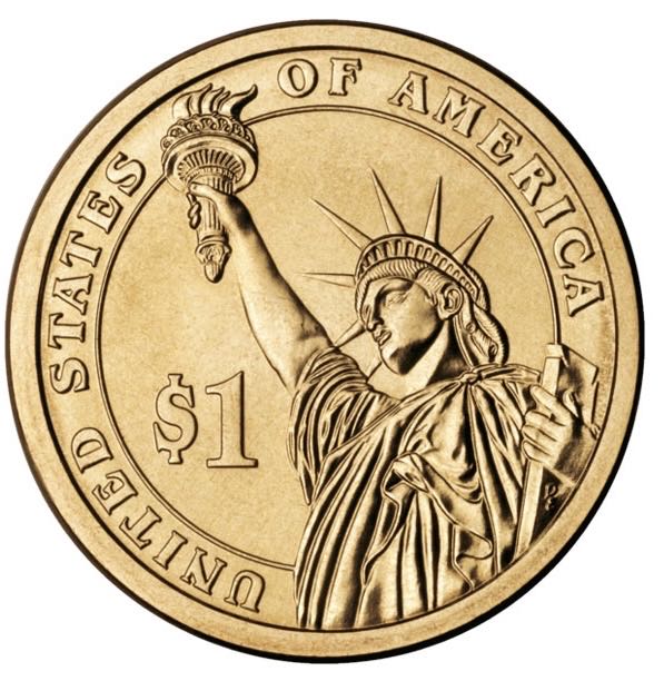 President Chester Arthur 2012 P  coin collectible - Main Image 2