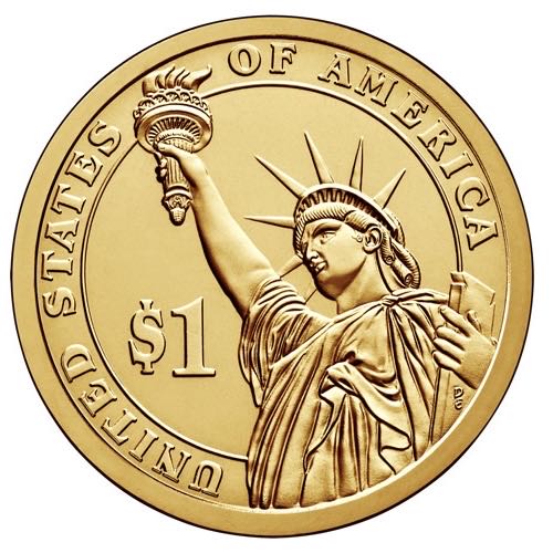 Dollar Ronald Reagan  coin collectible - Main Image 2