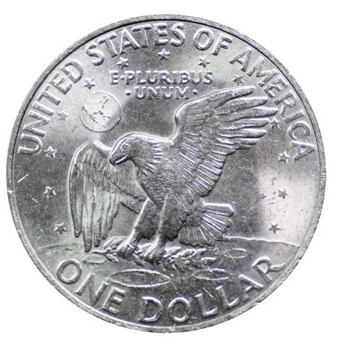 Eisenhower Dollar 1971  coin collectible - Main Image 2