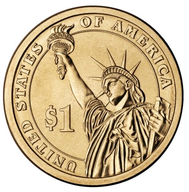 President Chester Arthur 2012 D  coin collectible - Main Image 2