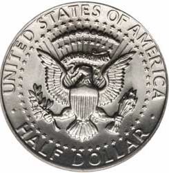 Kennedy Half Dollar 1971 D  coin collectible - Main Image 2