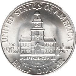 Kennedy Half Dollar 1976  coin collectible - Main Image 2