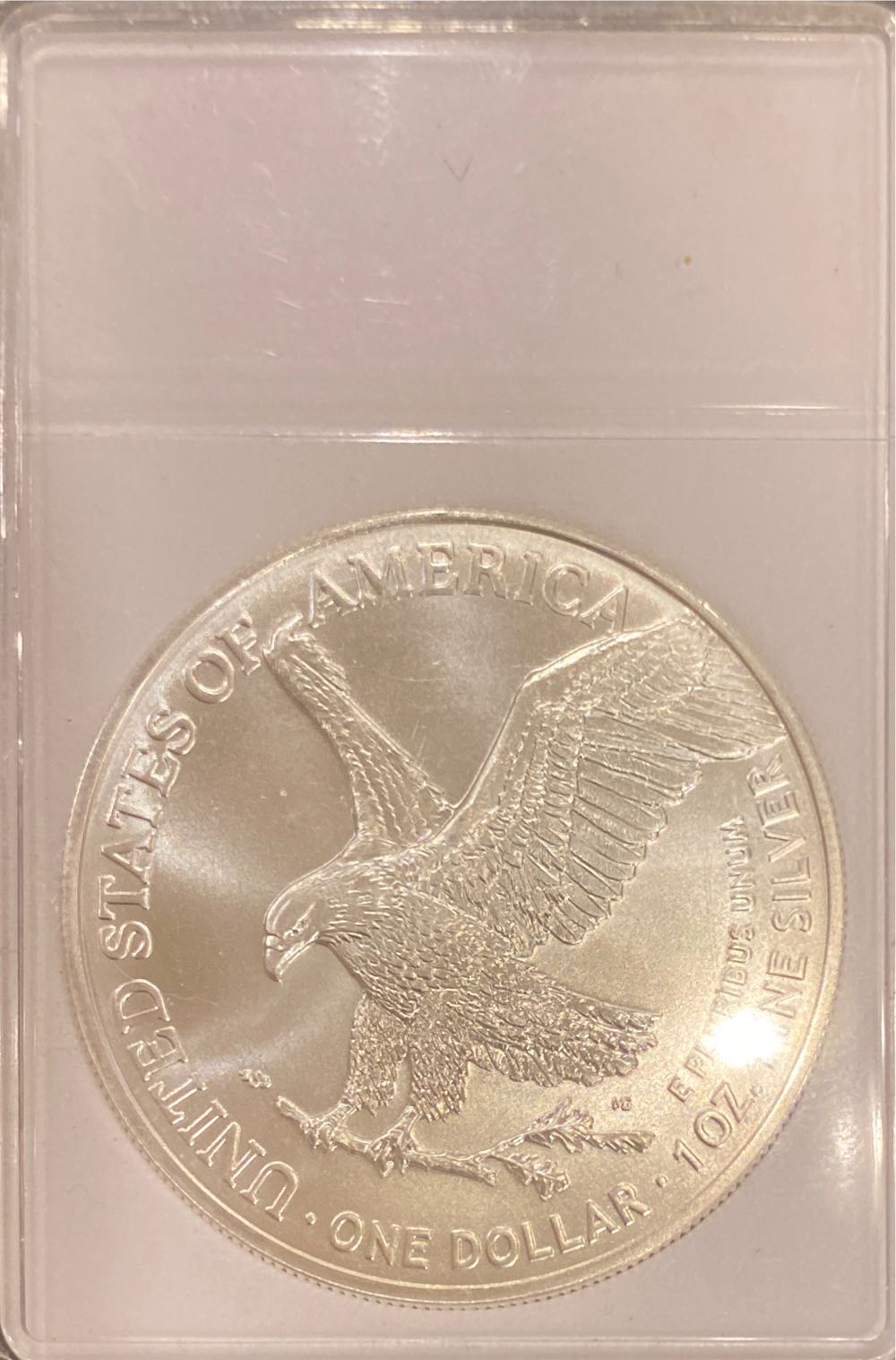 Silver Eagle 2021 Type 2  coin collectible - Main Image 2
