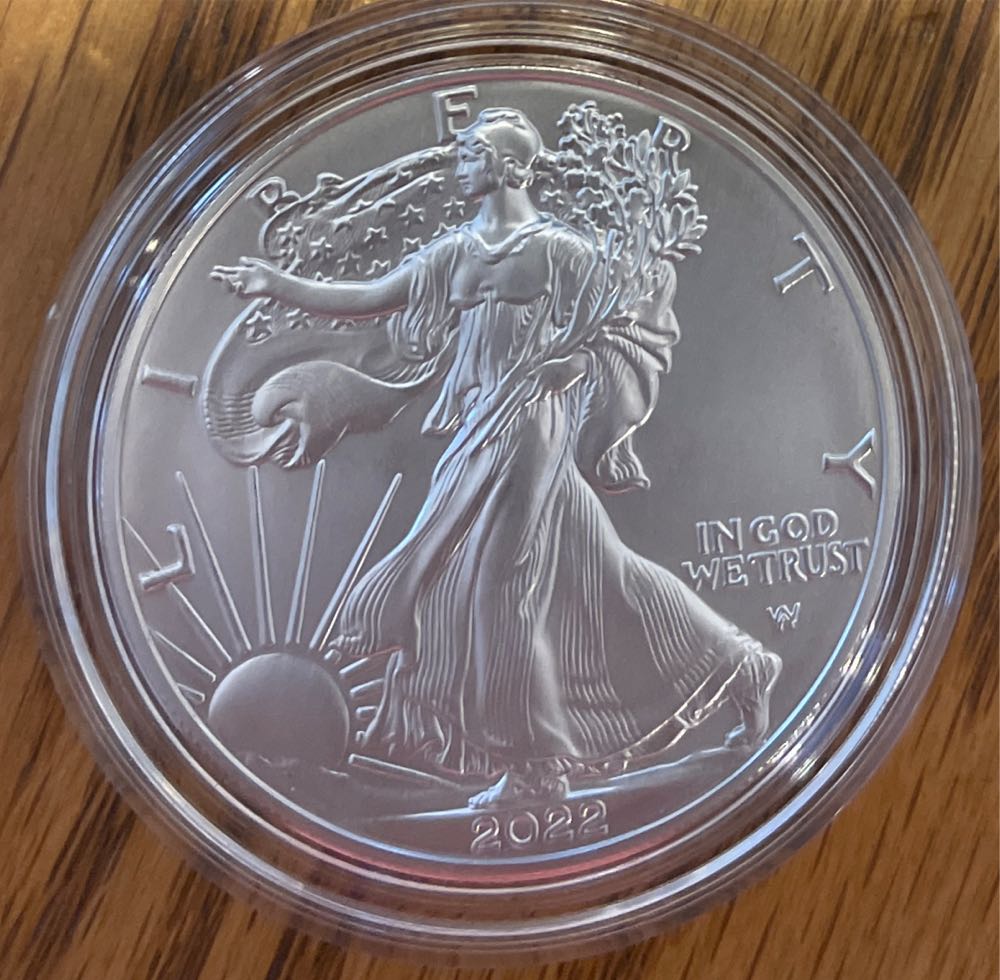 American Eagle W 2022  coin collectible [Barcode 704786340625] - Main Image 2