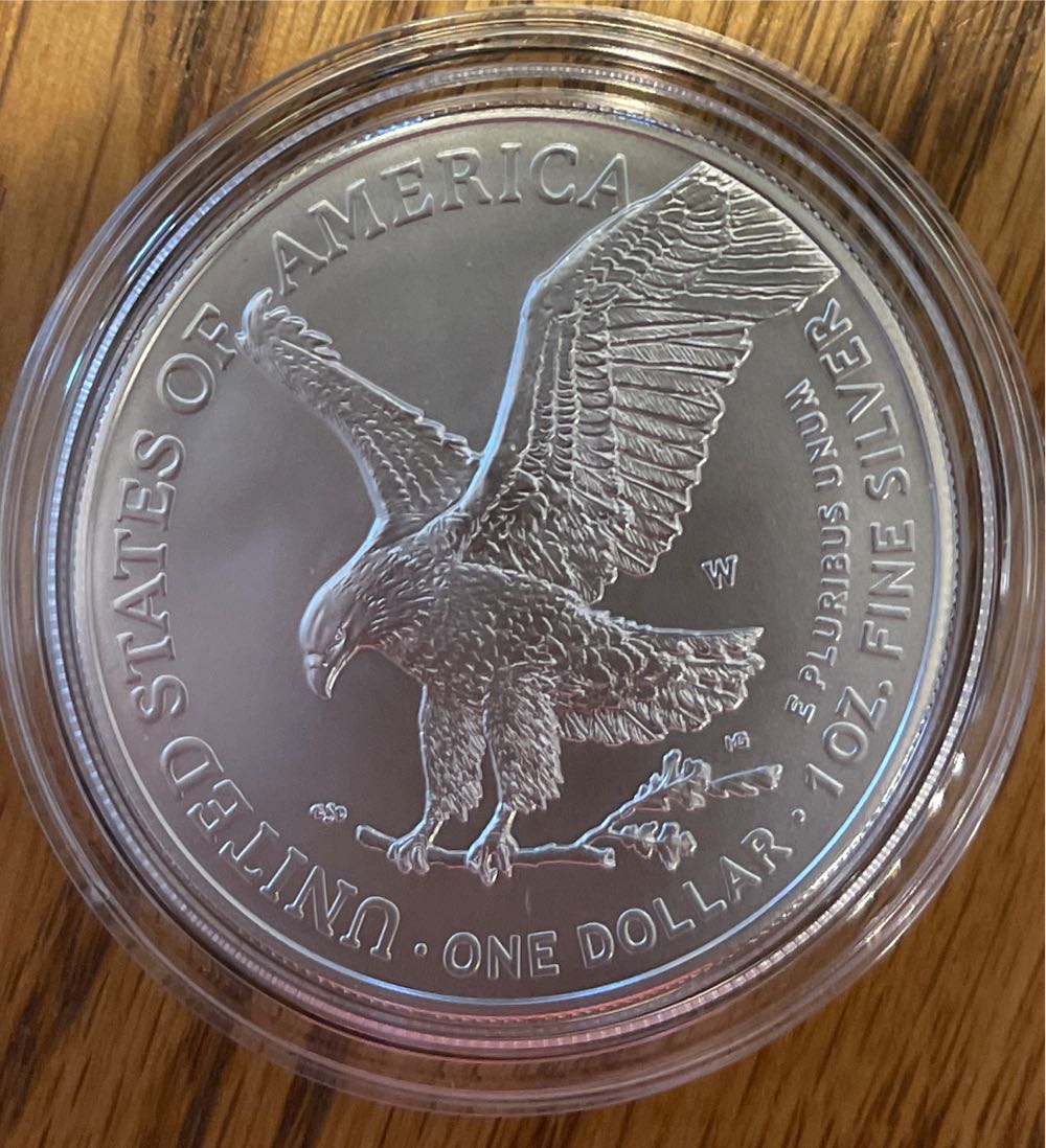 American Eagle W 2022  coin collectible [Barcode 704786340625] - Main Image 3