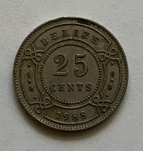 Belize: 25 cents  coin collectible - Main Image 2