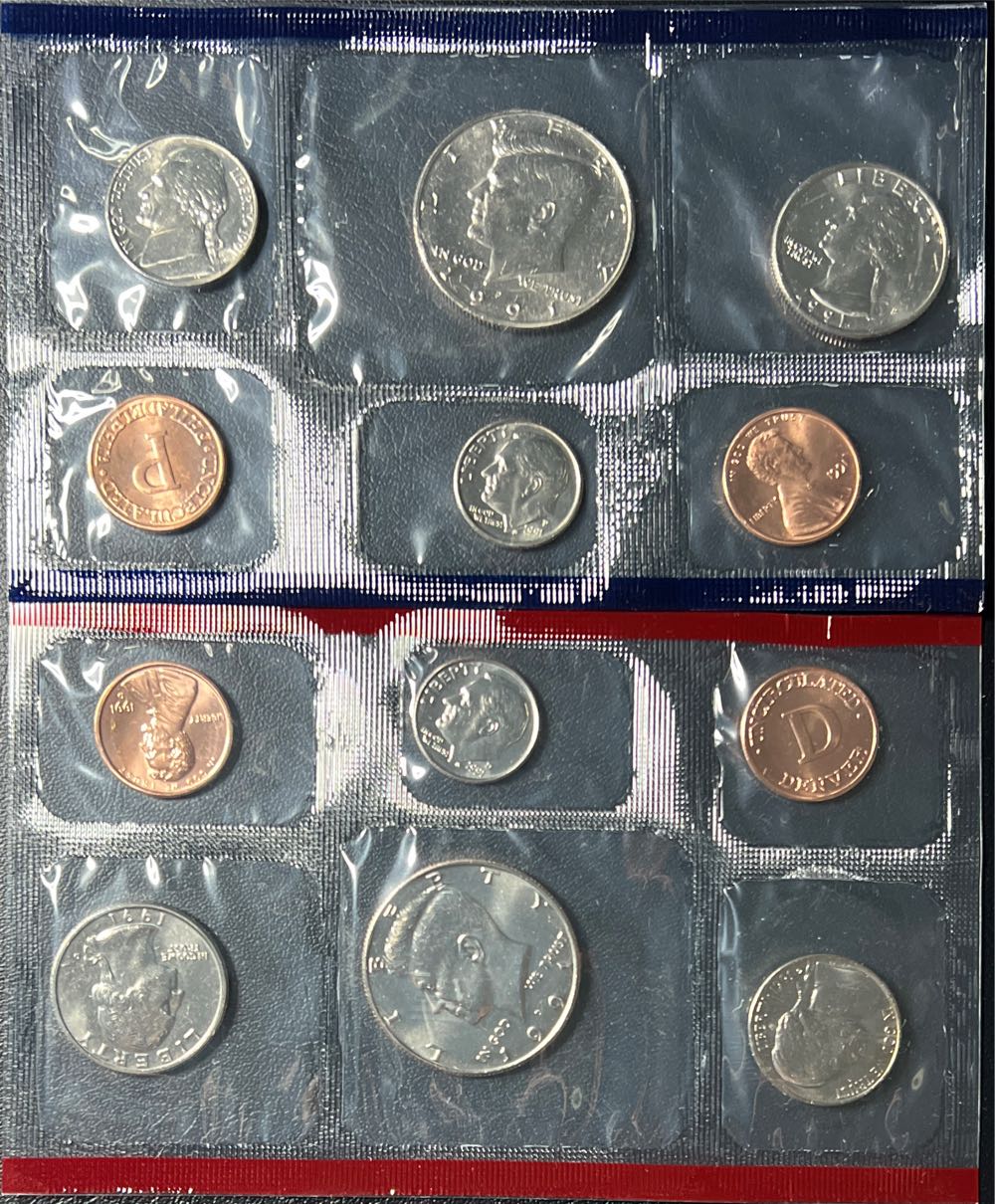1991 Uncirculated Coin Set  coin collectible - Main Image 2