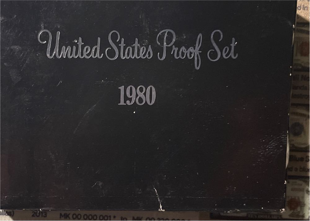 1980 S Proof Set U.S. Mint Original Government Packaging OGP Collectible  coin collectible - Main Image 2