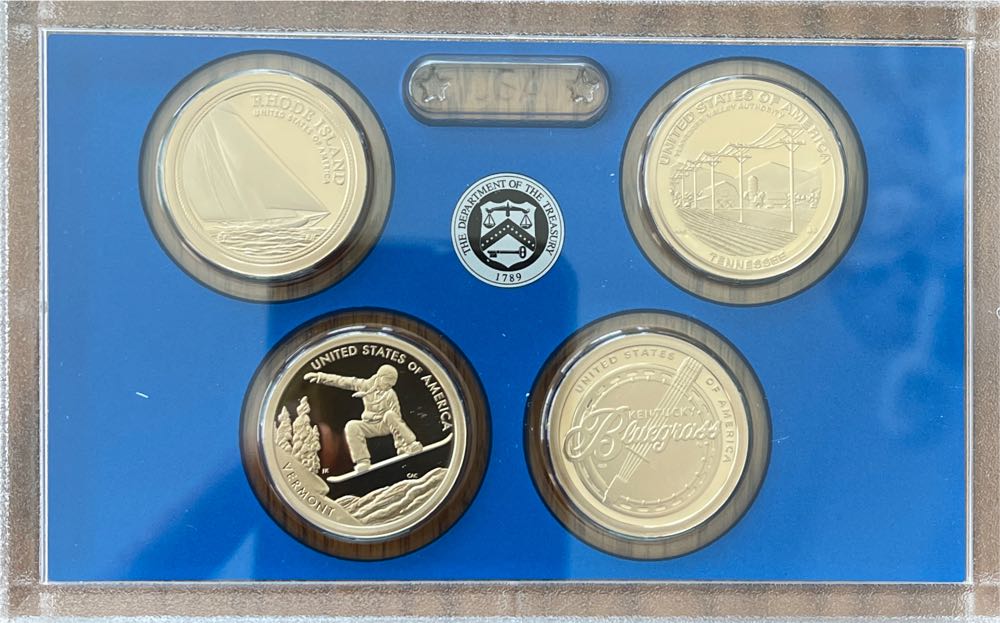 U.S. Mint American Innovation Proof Set 2022  coin collectible [Barcode 704786340519] - Main Image 2
